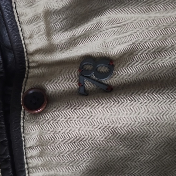 Banana Republic Leather Coat - Picture 5 of 7